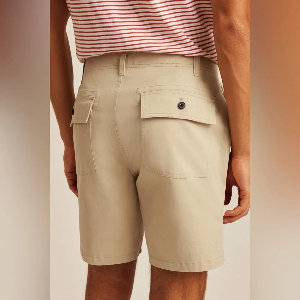 Bonobos Lightweight Travel‎ Short 7" Inseam Rye Fields Size 32 - Picture 2 of 9
